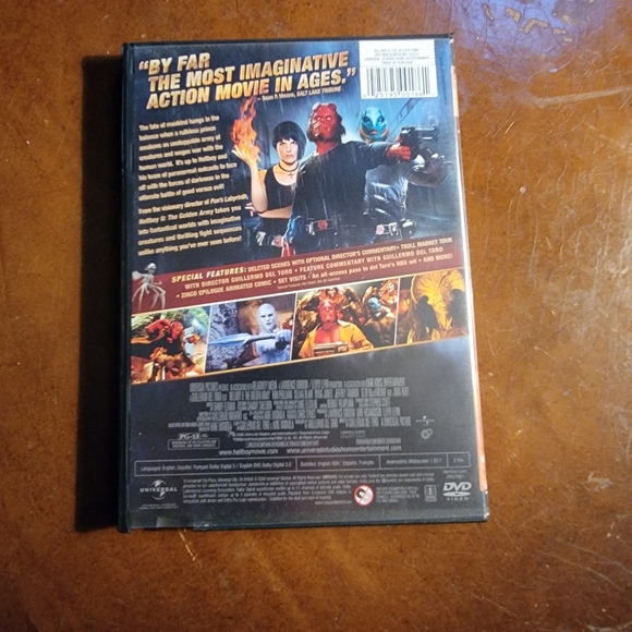 DVD ~ Hellboy II ~ The Golden Army - Picture 2 of 3